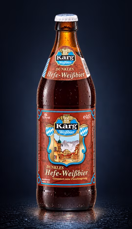 Dunkles Weißbier beer bottle