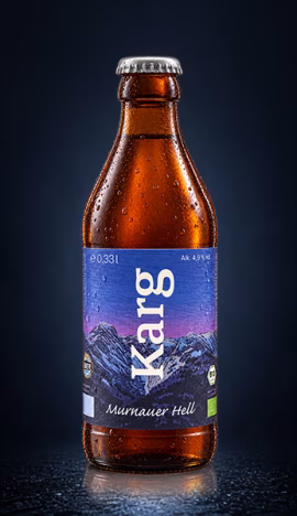 Murnauer Hell beer bottle
