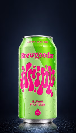 Dripp - Guava Fruit Beer beer bottle