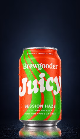 Juicy - Session Haze beer bottle